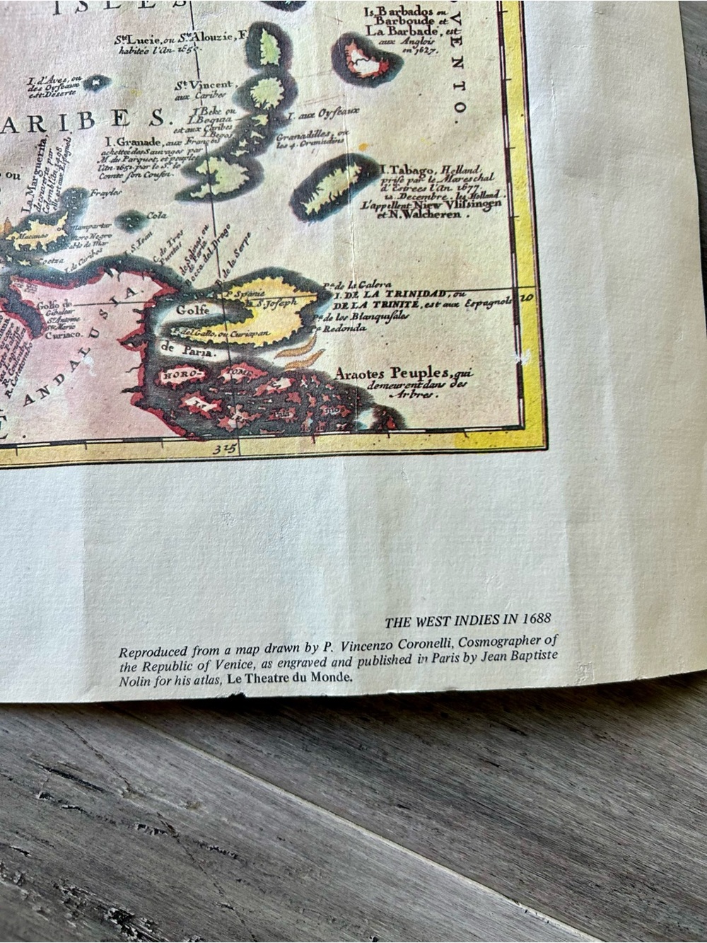 Vintage 1980s Maps of the Caribbean Treasure Hunters Map Bahamas Gulf Cuba - Picture 4 of 16